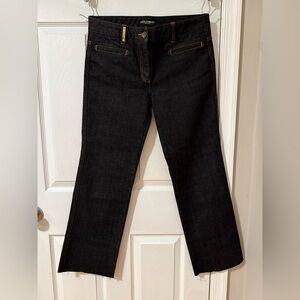 Dolce & Gabbana Black Straight Leg Jeans